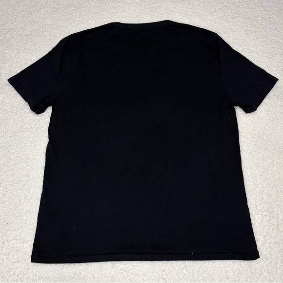 Guess Men Black Graphic Logo Short Sleeve T-shirt - Picture 7 of 9